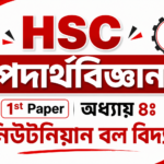 HSC Physics 1st Paper Chapter 4 Concept Sheet PDF
